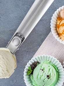 20Pcs Stainless Steel Scoop, Spherical Ice Cream Fruit Spoon For Watermelon Cantaloupe - Multicolor - View 8