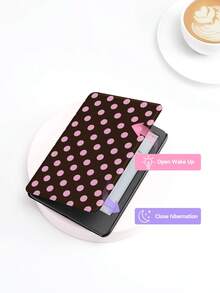 1 chiếc ốp bảo vệ màu cà phê đậm, thiết kế chấm bi hồng, phù hợp cho Kindle thế hệ thứ 10, Kindle thế hệ thứ 11, Kindle Paperwhite 5, máy đọc sách điện tử có chức năng tự động bật/tắt màn hình, nhẹ và tiện lợi, vừa khít để bảo vệ thiết bị đọc sách của bạn, món quà lãng mạn. - Nhiều màu - Xem 5