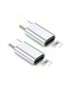 1-3个便携式Lightning转Type-C适配器，兼容 17/15/16 Pro Max等手机 - 彩色 - 查看 10