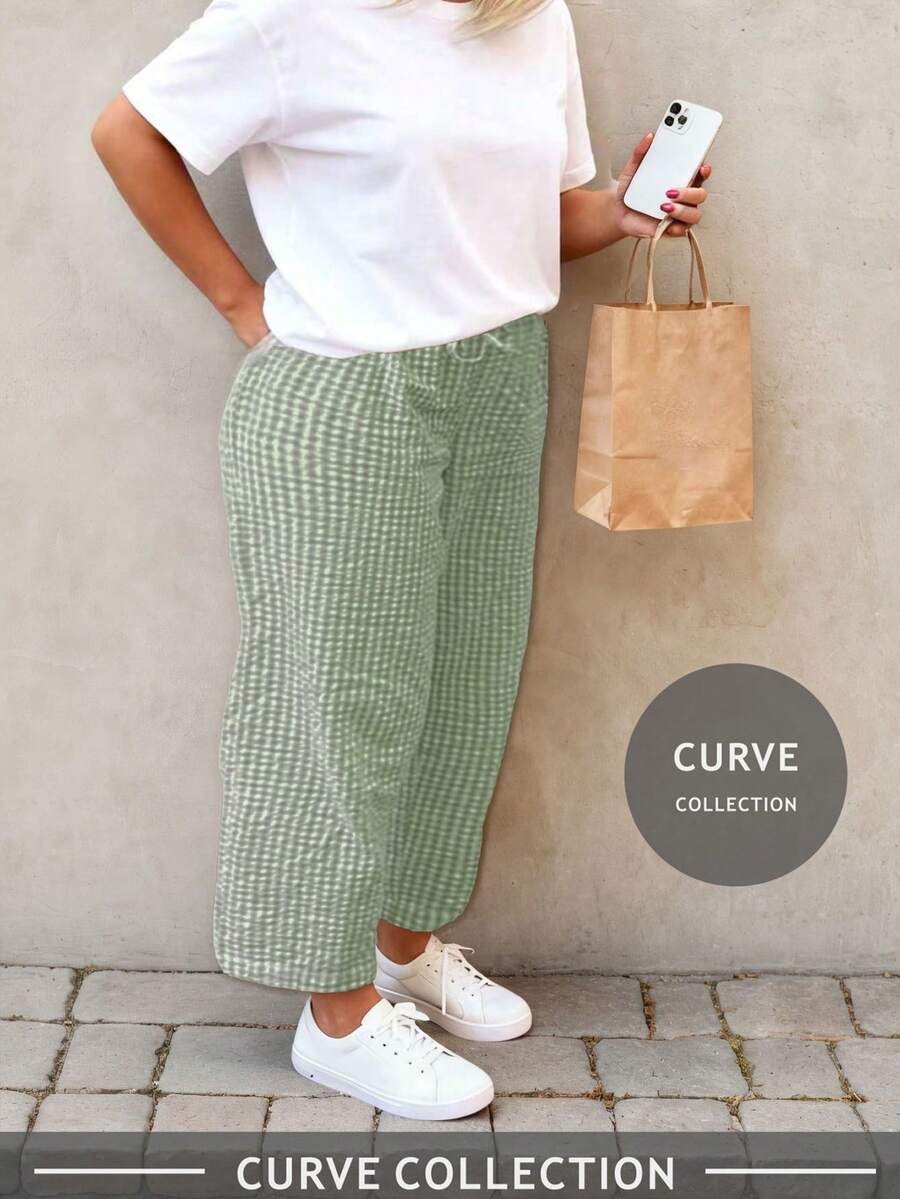 Quần kẻ caro cỡ lớn Xuân/Hè 2026, quần đi biển phong cách Bohemian, phong cách lễ hội âm nhạc Ibiza, phong cách ngày đua ngựa Derby.