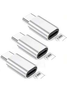 1/3 buah Adaptor Portabel Lightning ke Type-C, Kompatibel dengan Konverter 15/16 Pro Max - MultiWarna - View 9