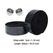 2pcs Bike Handlebar Tape Shockproof Anti-Slip High-Density Rubber Sponge For Road And Mountain Bikes Comfortable Grip - Multicolor - View 11