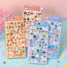 3D Embossed Cute DIY Phone Case, Cup, Handmade Decorative Stickers, High Quality Stickers - Multicolor - View 2