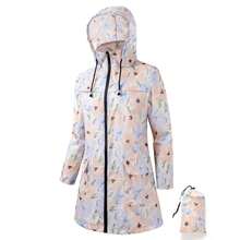 Women Waterproof Lightweight Rain Jacket Outdoor Hooded Raincoat - Women's Raincoat - View 1