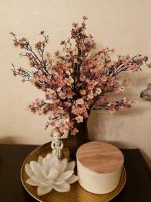 Bó hoa baby's breath nhân tạo 1/3/6 bông, thích hợp cho đám cưới, trang trí nhà cửa, nhà hàng, phòng ngủ, bình hoa, đồ trang trí, vườn ngoài trời, giỏ hoa, quà tặng ngày Valentine, tiệc tùng, vòng hoa tự làm, nguyên liệu thủ công. - Nhiều màu - Xem 1