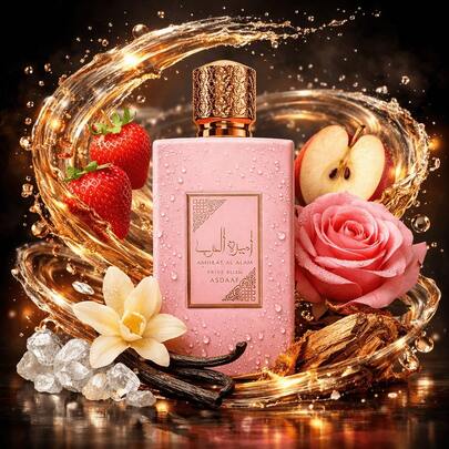  LATTAFA Ameerat Al Arab Prive Rose – Eau De Parfum For Women 50 Ml, Notes Of Strawberry, Rose & Vanilla