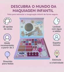 Capybara Sweet Makeup Kit - Fun And Guaranteed Shine - New Release - Hot Pink - View 2