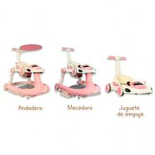 Andadera 5 En 1 Multifuncional Noni Is-131 A - Rosa - Ver 6