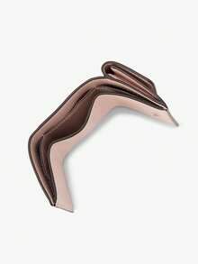 Michael Kors FACET Women's RFID Blocking Compact Slim Bifold Wallet - Baby Pink - View 3