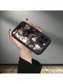 おしゃれで豪華な新しいしいしいデザインのインクマーブルパターンのスマホケース. ユニークで目を引ききく階段スタイル,耐衝撃性とクールなデザイン. 誕生日やバレンタインデーのギフトに最适. モデル16,15,14,13,12,11,Pro Maxに対応しています. - ブラック - チェックする 10