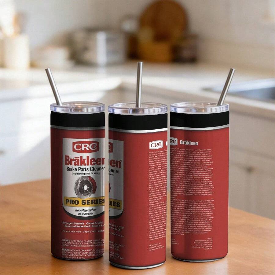 1 Pc 20oz Tumbler Cup CRC Brakleen Pro Series Brake Parts Cleaner Design For Automotive Enthusiasts Mechanics Perfect Gift For Father's Day Birthday Daily Gift - 1 pc - 查看 1