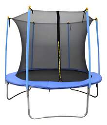 ¡RecomendadoBrincolin Trampolín Infantil 8 Ft 2.40 Mts Diámetro tumbling Homex Azul con cama elástica para niños.¡Top de Temporada - 1 - Ver 13