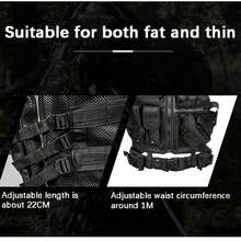 Tactical Vest & Harness - Black - View 4
