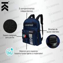 KAMPAK MS103 Tactical Backpack Multipurpose Lightweight Sports Backpack With Variety Of Colors - Blue - View 4