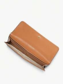 Michael Kors JET SET Women RFID Blocking Clutch Wallet, Long Wallet, Card Holder, Phone Organizer, Travel Wallet With Logo Design, Gift - White - View 5