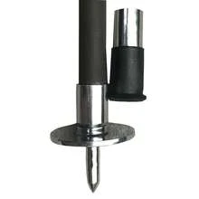 BROWN STRONG LEATHER SHOOTING STICK RACING FOLDING SEAT SHOWS CHAIR STOOL (D) - Star - View 2