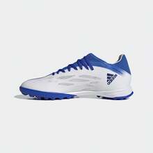 Adidas X SPEEDFLOW.3 TF DIAMOND EDGE Artificial Turf Football Shoes - Blue and White - View 5