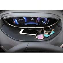 Para 3008 5008 GT 2016 2017 2018-2022 tablero de goma del coche almohadilla antideslizante pegajosa pantalla antideslizante medidor esteras Accesorios LZN9 - A - Ver 2