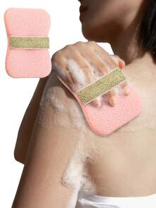 2/1pc Soap Bag, Can Accommodate Soap Cleansing Sponge - Soap Bag - Bath Sponge - Bath Ball - Exfoliating Towel - Super Soft Exfoliating Sponge / Rich Lather, Suitable For Home Bathroom And Shower / Cleaning Tool / Soap Box / Soap Cleaning Tool / Bathtub, Shower Bath Sponge - Multicolor - View 3