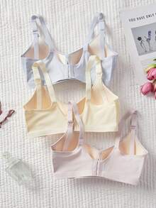 Bộ 3 áo ngực mềm mại, thân thiện với da dành cho bà bầu và cho con bú, áo ngực không gọng, đồ lót. - Nhiều màu - Xem 6