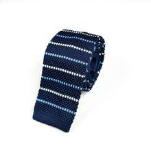 Men's Business Commute Striped Tie - Multicolor - View 13