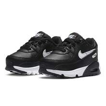 Toddler's Nike Air Max 90 LTR Black/White-Black (CD6868 010) - 黑色 - 查看 4