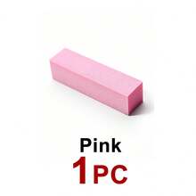 1pc/3pcs/10pcs/20pcs Nail Buffing Blocks, Medium/Fine Grit 100/180, Suitable For Acrylic Nails, Gel Nail Polish, 3-In-1 Professional Pedicure Manicure Polishing Set, Nail Art Supplies, Nail Tools, Back To School Season, Manicure, Nail Tools (Suitable For Nail Stickers) - Pink - View 11