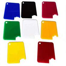 8pcs Car Body Sealant Scraper Tool Set, Plastic Scrapers With Same Shape As Original Vehicle - 8 Items - View 9