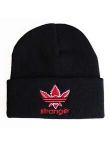 1pc  Letter Embroidered Knit Sweater, Random Style, New Year/Valentine's Day/Easter Gift - Multicolor - View 3