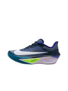 Nike Zoom Fly 6 Comfortable Versatile Non-Slip Supportive Bounce Running Shoes, Men, Blue & White - Blue and White - View 17