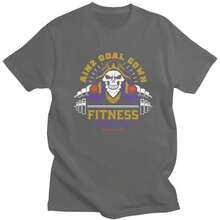 Custom Ainz Ooal Gown Fitness T Shirt For Men Pure Cotton  Tees Short Sleeve Overlord Skeleton Skull T-Shirt Slim Fit - 黑色 - 查看 11
