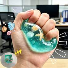 新款3D卡通摆件，减压模拟魔方，3D挤压发泄玩具，无限减压 - 薄荷藍 - 查看 4