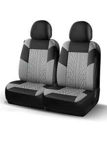 Fundas Asientos Vehículo Poliéster Universal Automóvil 4 Pcs - Multicolor - Ver 8