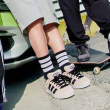 Adidas CAMPUS 00S Classic Skateboarding Shoes "Bread Shoes" - Apricot - View 1