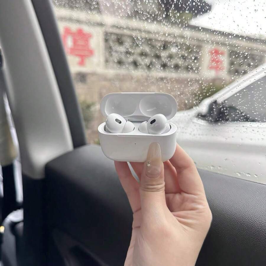 无线降噪耳机，享受高保真无损音质、强劲低音、低延迟游戏体验，兼容蓝牙的降噪耳机 - 白色 - 查看 1