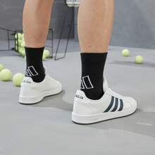Adidas 阿迪达斯 GRAND COURT BASE 网球文化休闲运动鞋 - 白色 - 查看 7