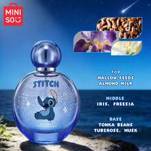 MINISO X Disney Stitch & Angel Couple Perfume Fragrance Set 1.69 OZ/50ml Alcohol-Free. Stitch: Floral Fruity Woody Scent / Angel: Sweet Fruity Scent. Starry Galaxy Glitter Bottle. Suitable For Daily Wear And Dates, A Perfect Valentine's Day Gift For Your Partner Or Best Friend. - Men's - Stitch Perfume - 查看 3