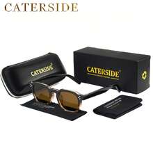 Men's Vintage Style Sunglasses Unique Design Temple Metal Tips Casual Sun Glasses For Unisex Beach, Vacation, Travel, Birthday Party, Festival Gifts Eyewear - K39896 - View 5