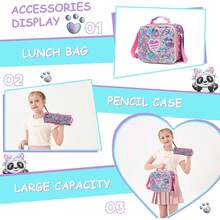 Aesthetic Cute Backpack For Elementary To Teen Girls - 8-10 Years Old Kids Bookbag - 06 女孩 - 查看 5