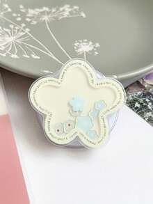 1. 清新简约微风绿叶草小花猫爪摇摆音乐磁吸手机支架，可伸缩便携桌面支架，高端质感支架 - 彩色 - 查看 13