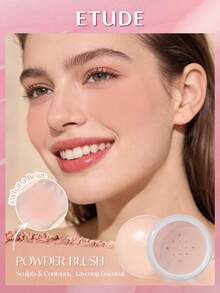 ETUDE 伊蒂之屋空气慕斯腮红 - 轻盈如云的腮红色号，持久自然腮红 - #What a Beige - 查看 11