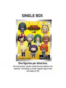 Gantungan Kunci Figur 3D Blind Box Berlisensi Resmi, Klip Tas, Gantungan Kunci Figur Anime, Kolektor Anime, Dekorasi Ransel Kering 1 Buah Crunchyroll - MultiWarna - View 7