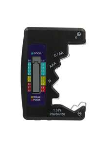 1 pieza Probador de batería digital universal: Prueba rápidamente la capacidad de la batería de CD, DN, AA, AAA, 9V, baterías de botón de 1.5V - Unitalla - Ver 15