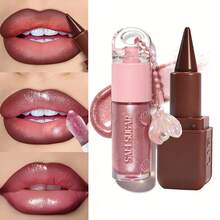 闪耀珠光唇彩，滋润持久，提亮肤色。珠光唇彩，唇部护理 - 無 - 查看 6