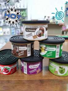 车载香氛空气清新剂，持久留香，香味可持续长达60天，清新优雅，为您的爱车营造清新迷人的氛围，可用于汽车香氛、家居除臭，多种香型可选，女士汽车配件，汽车装饰 - 彩色 - 查看 11