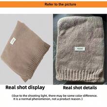 舒适厚实针织围巾 - 柔软、保暖、时尚、百搭的男士时尚配饰 - 馈赠亲朋好友的理想之选 - 彩色 - 查看 10