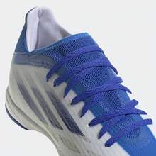 Adidas X SPEEDFLOW.3 TF DIAMOND EDGE Artificial Turf Football Shoes - Blue and White - View 10