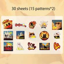 30 Tờ/Túi Hình Dán, Bộ Tranh Nghệ Thuật Cuộc Sống Của Mèo, Hình Dán Mèo Ngộ NGHĨNH, Đồ Dùng Làm Sổ Lưu Niệm, Phụ Kiện Sổ Tay, Dùng Để Trang Trí Khung Ảnh, Máy Tính, Ốp Điện Thoại, Cốc Nước, Tạp Chí, Hộp Bút Chì, Hình Dán Trang Trí Máy Tính Để Bàn, Hình Dán Cá Nhân Hóa, Đồ Dùng Học Tập, Quà Giáng Sinh, Quà Tặng Cho Phụ Nữ, Gây Nhức Não, Đồ Dùng Làm Sổ Lưu Niệm, Hình Dán Văn Phòng Phẩm Dễ Thương, Đồ Dùng Làm Sổ Lưu Niệm - Bộ nhãn dán - Xem 13
