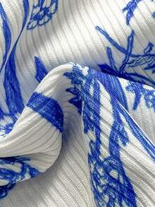 女式两件套夏季沙滩花卉印花性感比基尼泳装 - 彩色 - 查看 5