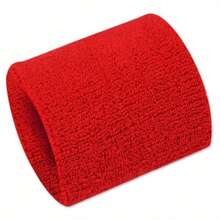 MIYA 1PC 3.15 X 3.15 Tower Style Wristband - Tennis Basketball Badminton Wrist Support, Sweat Absorbent Gym Workout Brace Sports, Suitable Up To 220.Lbs - 1 chiếc (màu đen) - Xem 5